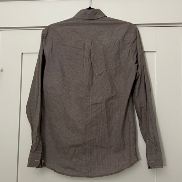 Frank & Oak Men's Checked Long Sleeved Button Down, Size Small - Picture 4 of 7